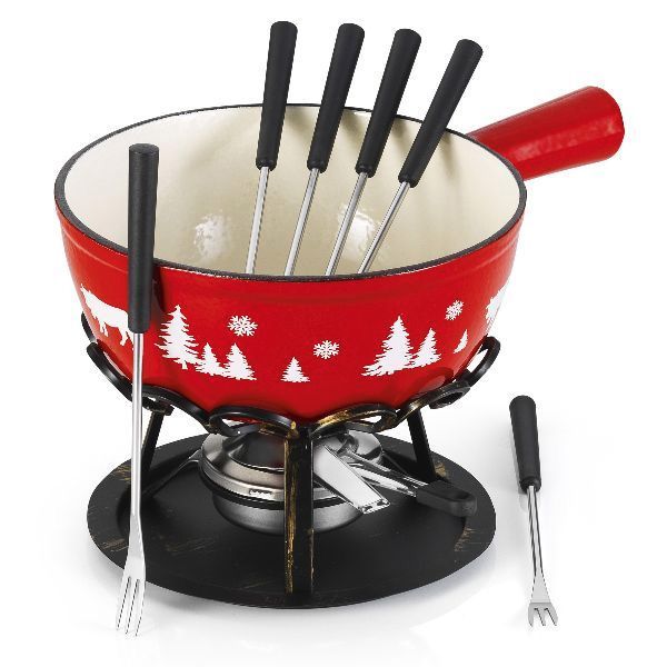 Set Fondue Alpestre 24 cm 8/10 personnes