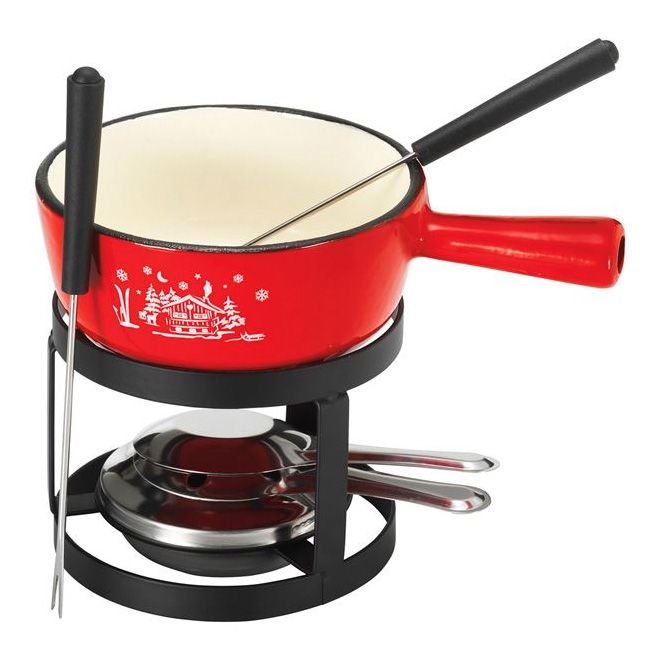 Set de service fondue 14 cm 2 personnes
