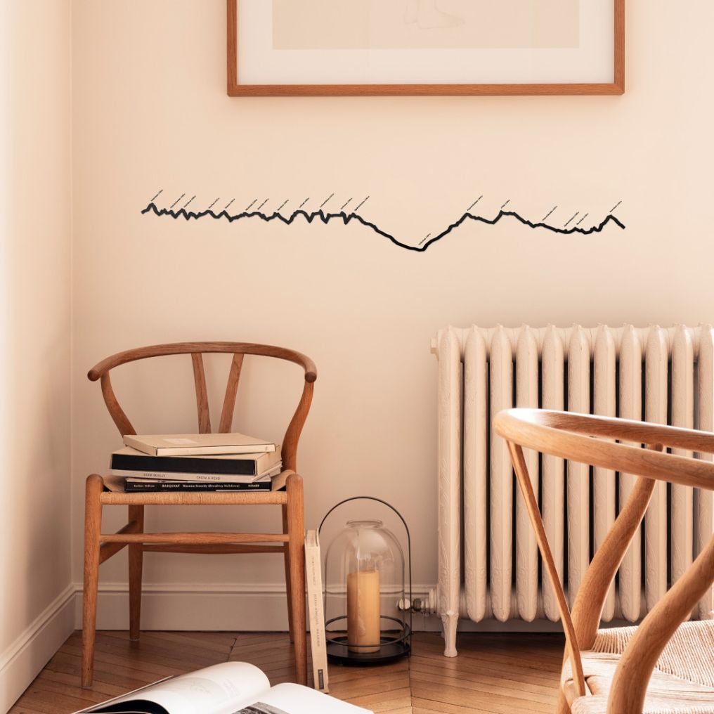 THE LINE Chaîne des Aravis XL 125cm