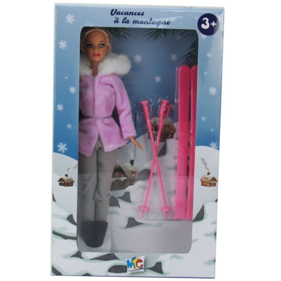 Gotz Accessoires pour poupées de 45 cm : Set de ski pas cher 